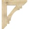 Ekena Millwork Merced Slat Rough Sawn Bracket, Douglas Fir, 6"W x 30"D x 34"H BKT06X30X34MRC06RDF - alternate 4